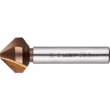 Сверло с зенкером Зубр Эксперт конусное с 3-я режущими кромками (29732-10)