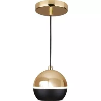 Светильник Elektrostandard Подвесной светодиодный DLS023 9W 4200K черный/золото 4690389149146