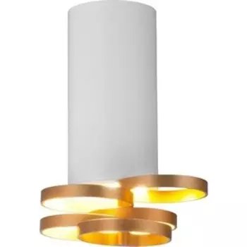 Светильник Elektrostandard Потолочный DLN102 GU10 белый/золото 4690389148781