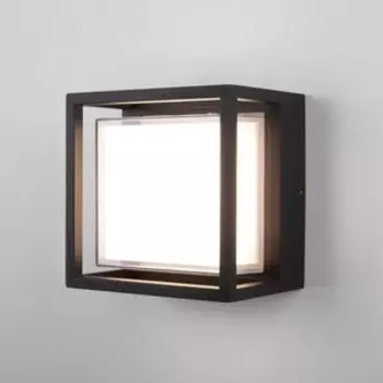 Светильник Elektrostandard Уличный настенный светодиодный 1533 Techno Led чёрный 4690389163302