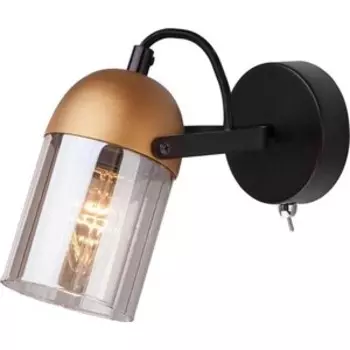 Светильник Eurosvet Настенный 20122/1 черный/золото