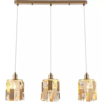 Светильник Eurosvet Подвесной 50101/3 перламутровое золото