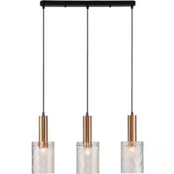 Светильник Eurosvet Подвесной 50177/3 черный/бронза