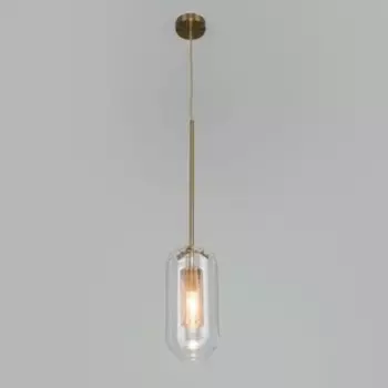 Светильник Eurosvet Подвесной Hugo 50201/1 бронза