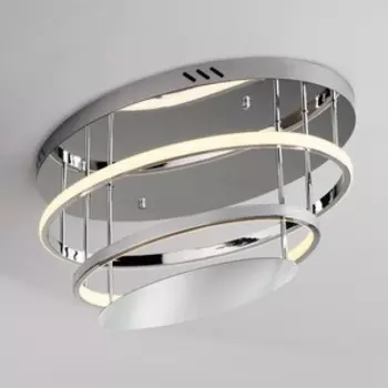 Светильник Eurosvet Потолочный светодиодный Chic 90160/2 хром