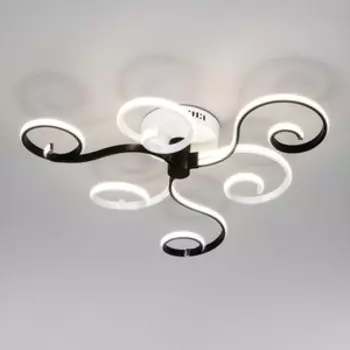 Светильник Eurosvet Потолочный светодиодный Friori 90149/3 белый/черный