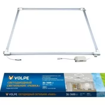 Светильник Volpe Встраиваемый светодиодный (UL-00004086) ULO-Q190 6060-36W/3000K White