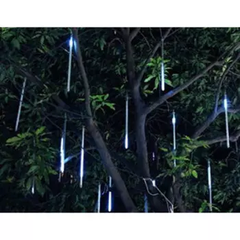 Светодиодный занавес фигурный Uniel ULD-E3005-300/DTK WHITE IP44 ICICLE