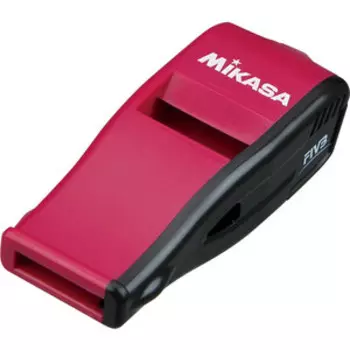 Свисток судейский профессиональный Mikasa арт. BEAT-RBK, красно-черный