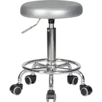 Табурет мастера Dobrin BILLY LM-3051 серебряный