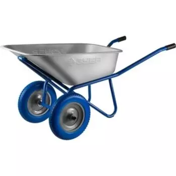 Тачка строительная Зубр 110л, грузоподъемность 240 кг (39911_z01)