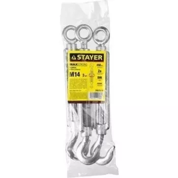 Талреп Stayer DIN 1480 крюк-кольцо М14, 3шт (30515-14)
