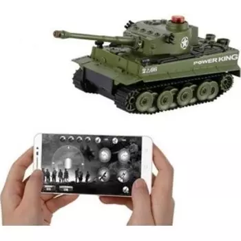 Танк Huan Qi Боевой (управление с телефона) - 508D