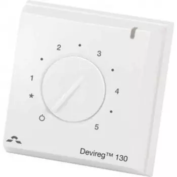 Терморегулятор Devi DEVIreg Д-130 с датчиком пола (Накладной)