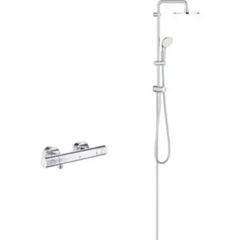 Термостат для душа Grohe Grohtherm 800 Cosmopolitan с душевым гарнитуром, хром (34765000, 27389002)