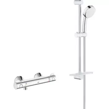 Термостат для душа Grohe Grohtherm 800 с душевым гарнитуром, хром (34558000, 26083002)