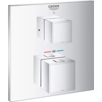 Термостат для душа Grohe Grohtherm Cube встраиваемый, для 35600000, хром , с механизмом (24153000, 35600000)