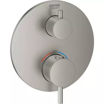 Термостат для душа Grohe Grohtherm встраиваемый, для механизма 35600, суперсталь (24134DC3)
