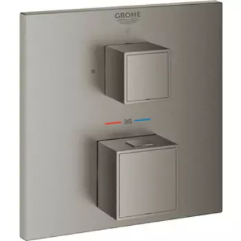 Термостат для душа Grohe Grohtherm встраиваемый, для механизма 35600, темный графит (24153AL0)