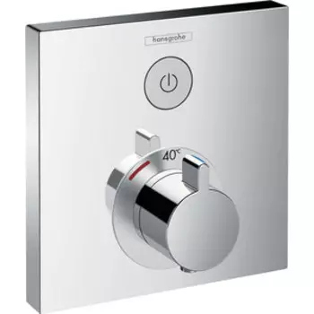 Термостат для душа Hansgrohe ShowerSelect для механизма 01800180, хром (15762000)