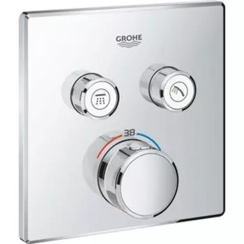 Термостат для ванны Grohe Grohtherm SmartControl встраиваемый, на два выхода, с механизмом (29124000, 35600000)