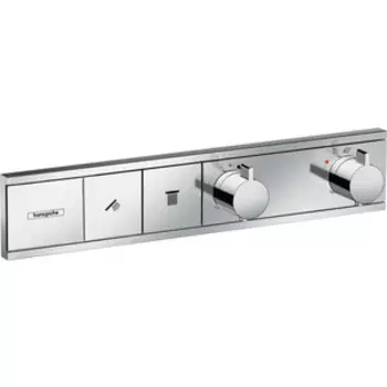 Термостат для ванны Hansgrohe RainSelect с механизмом, хром (15380000, 15310180)