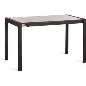 TetChair Стол Galeon ЛДСП / HPL / металл 110x70+45x75 см береза таксус/черный