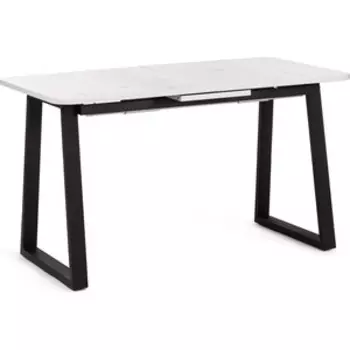 TetChair Стол Maltido ЛДСП / HPL / металл 130х75+30х75 см северная сосна/черный