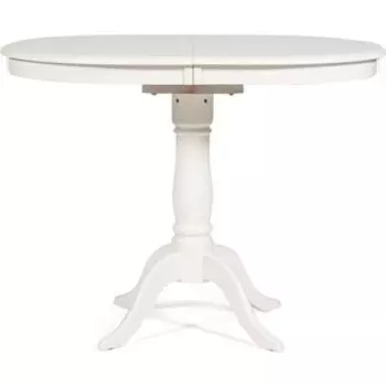 TetChair Стол раскладной Solerno (ME-T4EX) дерево гевея/мдф 70х100+29х75 см ivory white (слоновая кость 2-5)