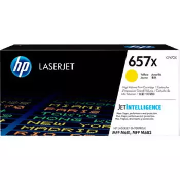 Тонер-картридж HP 657X High Yield Yellow Original (CF472X)
