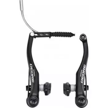 Тормоз Shimano v-br Deore, BR-T610, черный, задн, колодки S70C