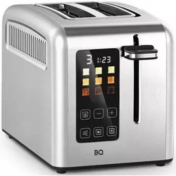 Тостер BQ T2002 черный-стальной