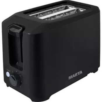 Тостер Marta MT-1711 черный жемчуг