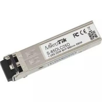 Трансивер MikroTik S-85DLC05D 1.25G SFP 850nm Dual LC with DDM