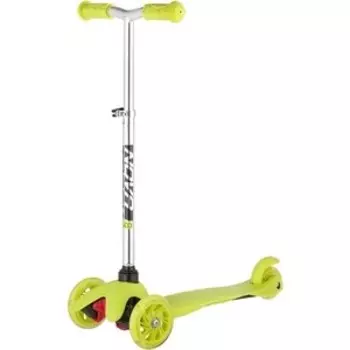 Трехколесный самокат NOVATRACK Disco-kids Basic, лимонный