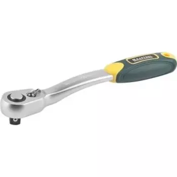 Трещотка для торцевых головок Kraftool Pro 72 зубца, изогнутая 1/4'' (27795-1/4_z02)