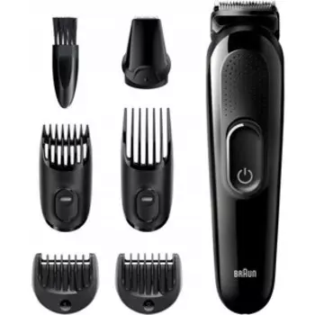 Триммер Braun MGK3235 6 in 1 черный (насадок в компл. 5шт)
