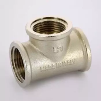 Тройник Uni-Fitt В 1'' никелированный (615N4440)