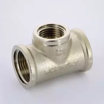 Тройник Uni-Fitt В 3/4'' х 1/2'' х 3/4'' никелированный (615N3230)