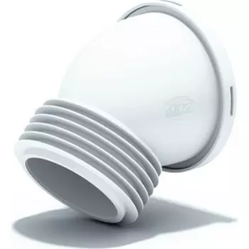 Труба фановая АНИ пласт 110х45° короткая (W4228)