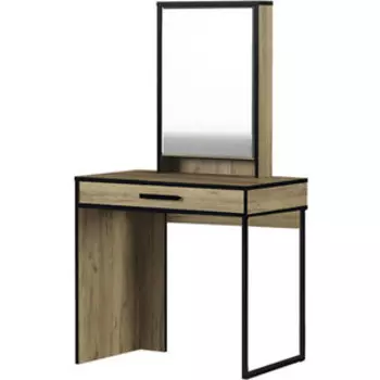 Трюмо Ивару Лофт-10 дуб крафт золотой