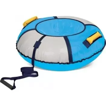 Тюбинг Nika ТБ1К-85/ГС 85см Классик голубой/серебро с автокамерой