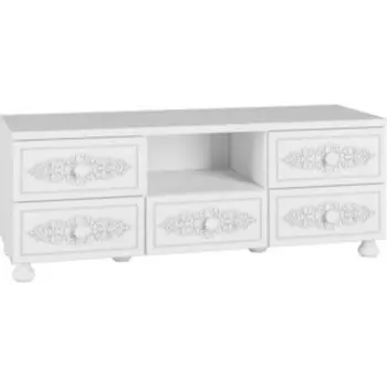 Тумба Compass Ассоль АС-56 белое дерево