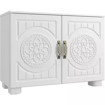 Тумба Compass Монблан МБ-30К белое дерево