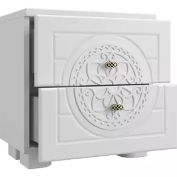 Тумба Compass Монблан МБ-38К белое дерево