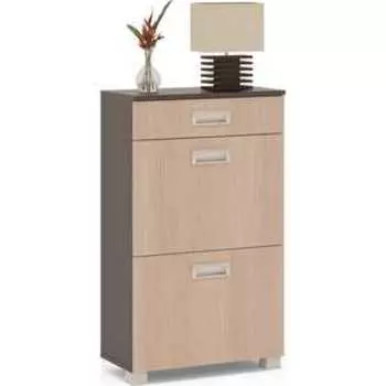 Тумба для обуви СОКОЛ ТО-2м венге/беленый дуб