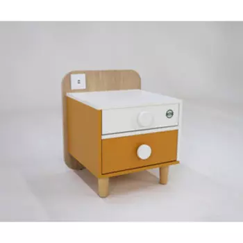 Тумба Ивару Манго 5 белый/палермо/охра