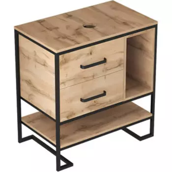 Тумба под раковину 1Marka Grunge Loft 80х51 дуб вотан (Ц0000005442)