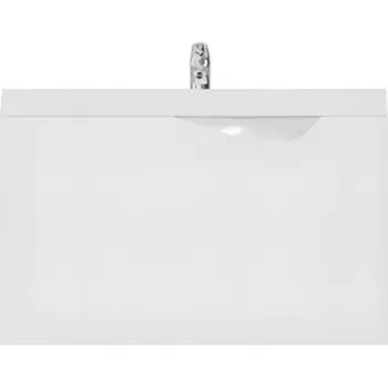 Тумба под раковину 1Marka Этюд 58х48 белый глянец (У51989)