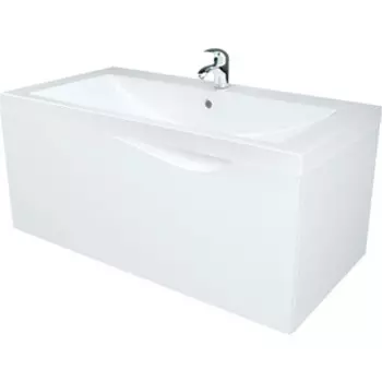 Тумба под раковину 1Marka Этюд 90х48 белый глянец (У57584)